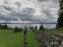 maisema Tohmajärven kirkkomäellä